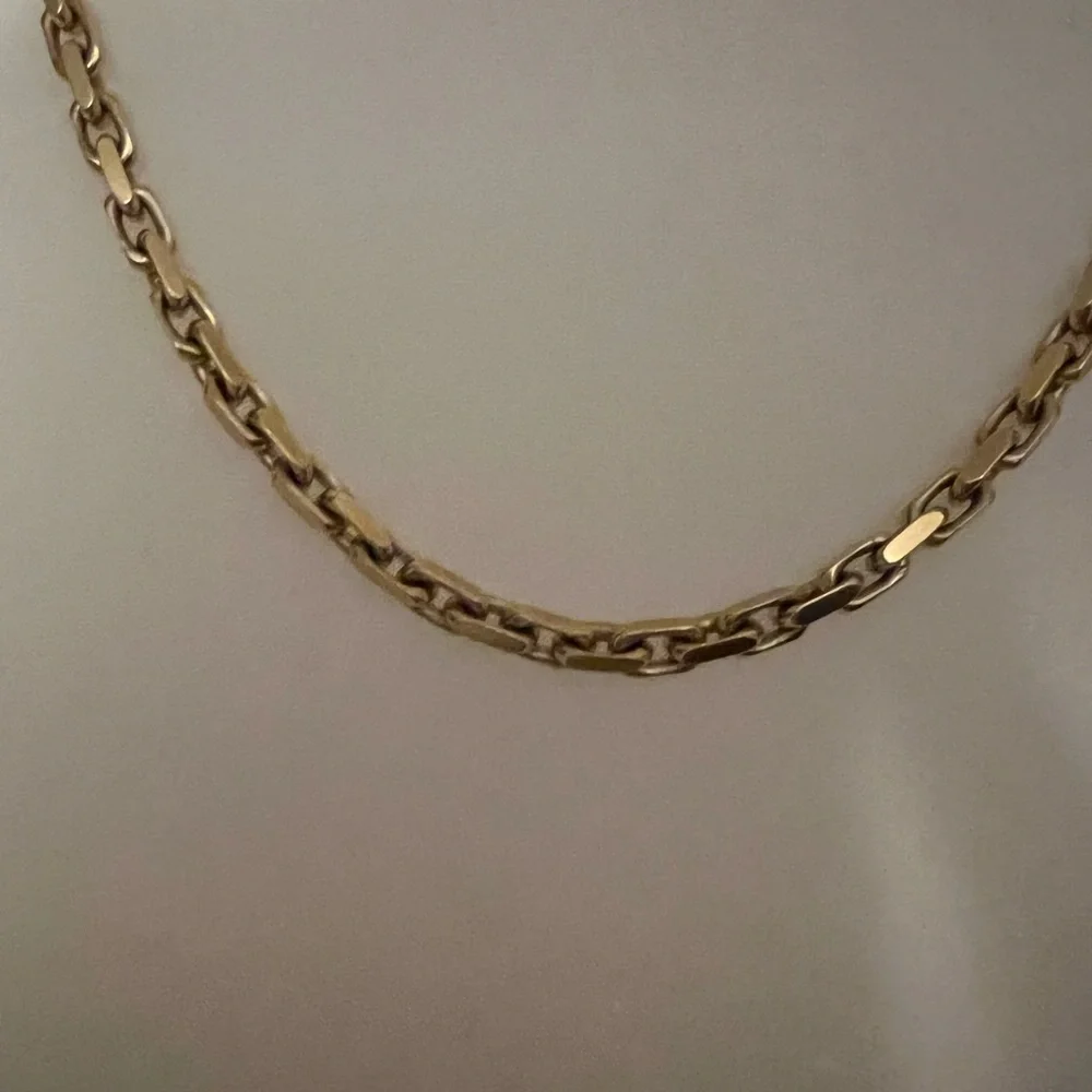 Men’s 14k 22” Necklace & Matching 8” bracelet set - Picture 9 of 11